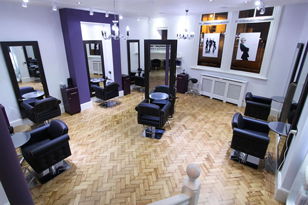 Hairdressers commercial interior